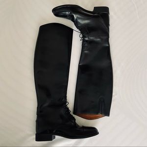 Ariat Leather Lace-Up Knee-High Boots Size Women’s 9.5